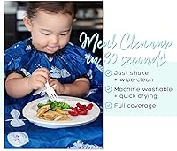 Vista 17 de grabease Allover Waterproof Bib for Self-Feeding Infants and Toddlers, Machine Washable, Ages 6-24 Months