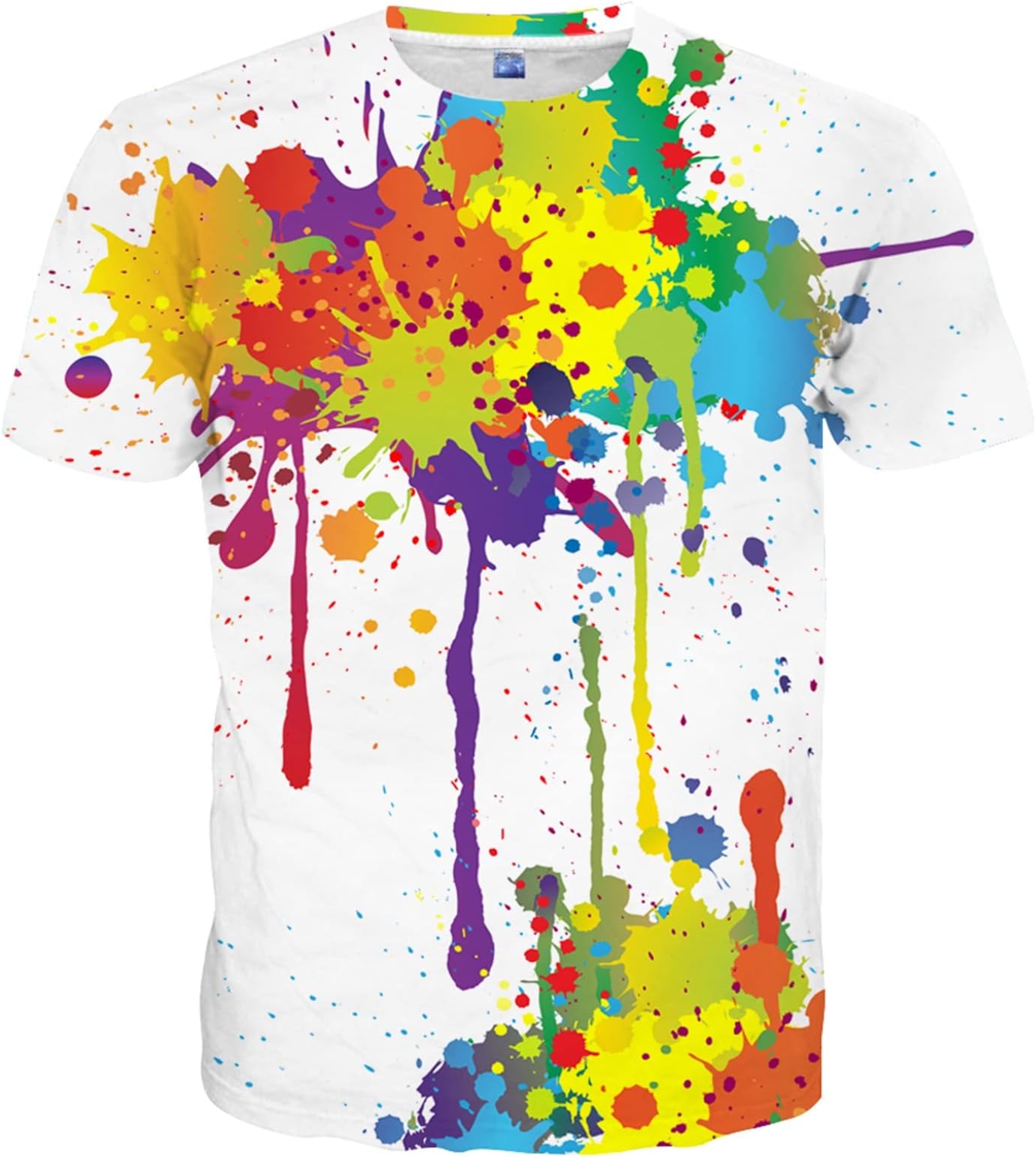 YassweteMens Womens Graphic T-Shirts Unisex 3D Printed Short Sleeve Shirts Tops