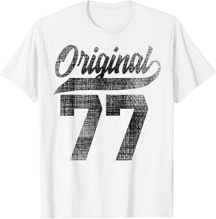 47th Birthday Original Men Women Vintage 1977 T-Shirt