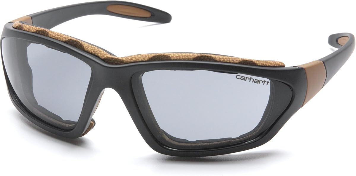 Carhartt Gear CHB420DTP Lente antivaho gris Carthage® - Talla única - Marco negro/tostado