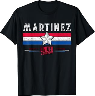 Martinez T-Shirt Retro Vintage Shirt Gift Women Men Kids T-Shirt