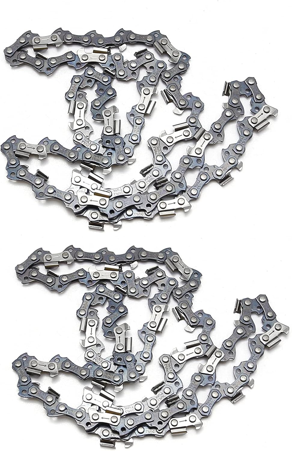 2Packs 14-Inch Chainsaw Chain Replacement for Portland Harbor Freight 64497 64498 3/8" LP 050" 52DL