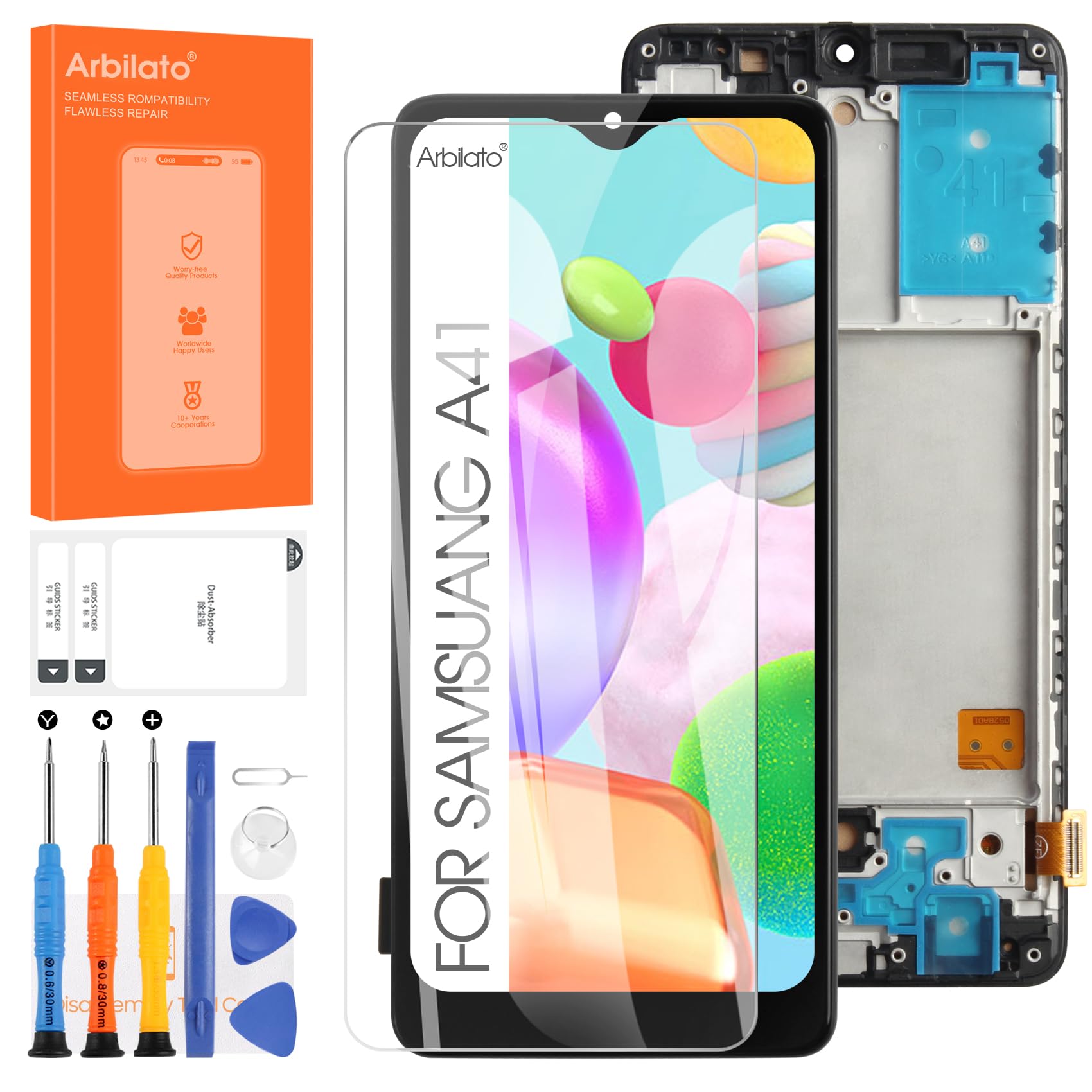 Galaxy - 【B】SC-41A/Galaxy A41/355518111952315 For Samsung Galaxy A41 SM-A415F/DS Incell LCD Display Touch