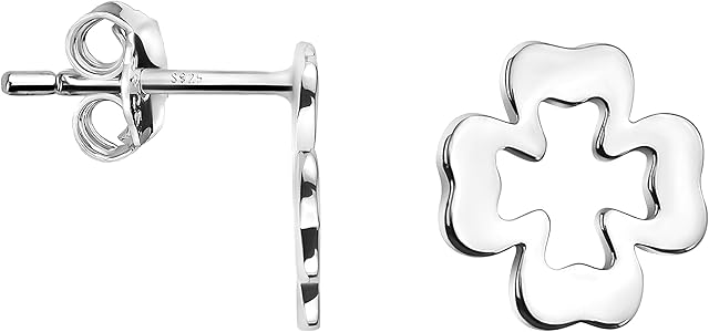 SOFIA MILANI - Women's Earrings 925 Silver - Clover Stud Earrings - 20839