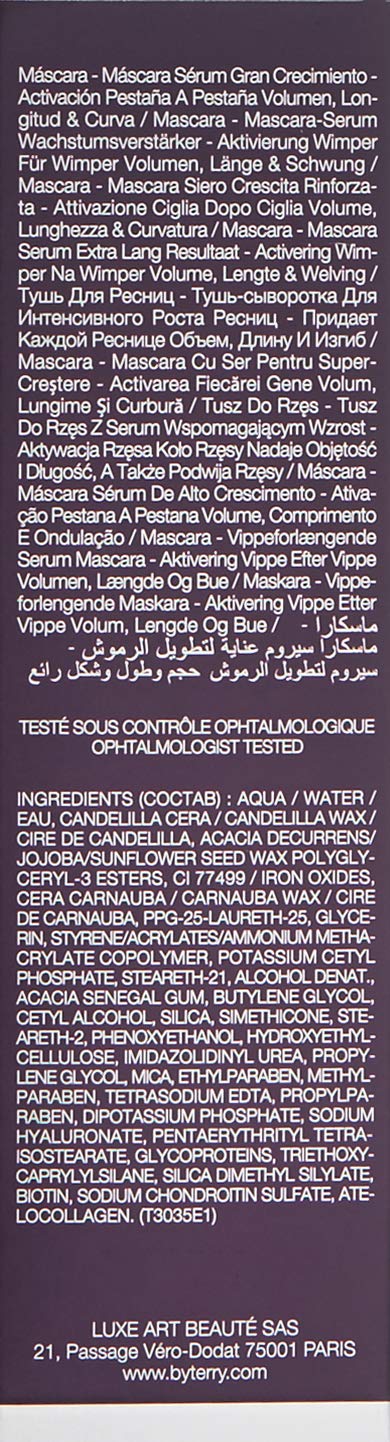 By Terry Mascara Terrybly Growth Booster Mascara 1 Black Parti-Pris 8g