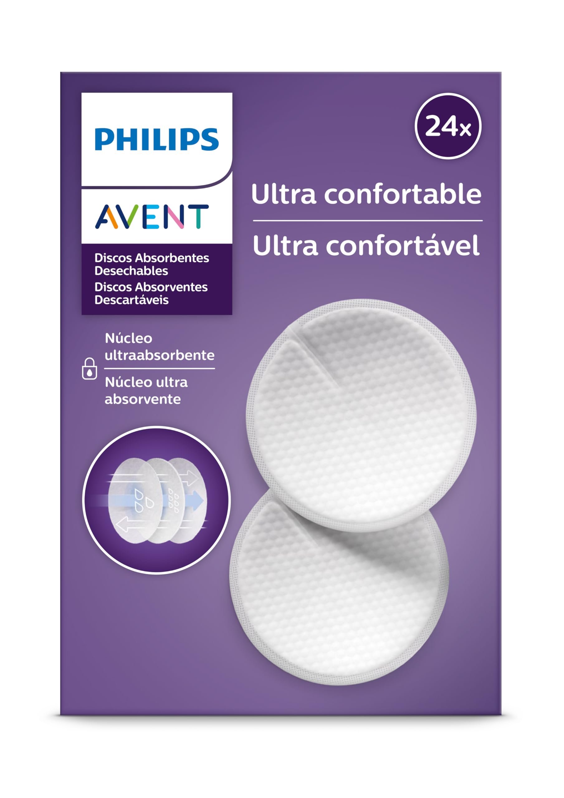 Philips Avent ULTRA COMFORT DISP B/PADS X24