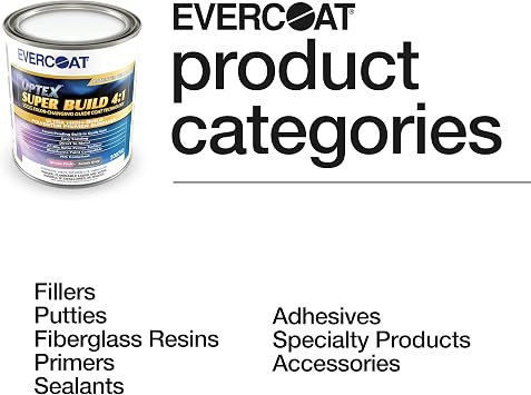 Everocat Optex Super Build 4:1 Polyester Primer Surfacer for Aluminum, Steel and More -128 Fl Oz