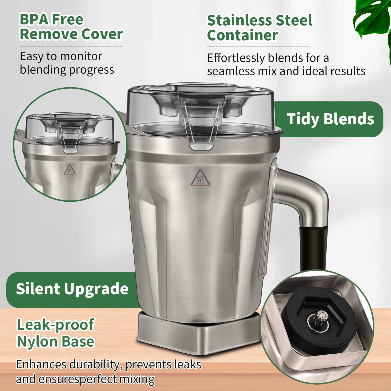 Amazon.co.jp: 64オンス ステンレススチール ブレンダー容器 vitamix 