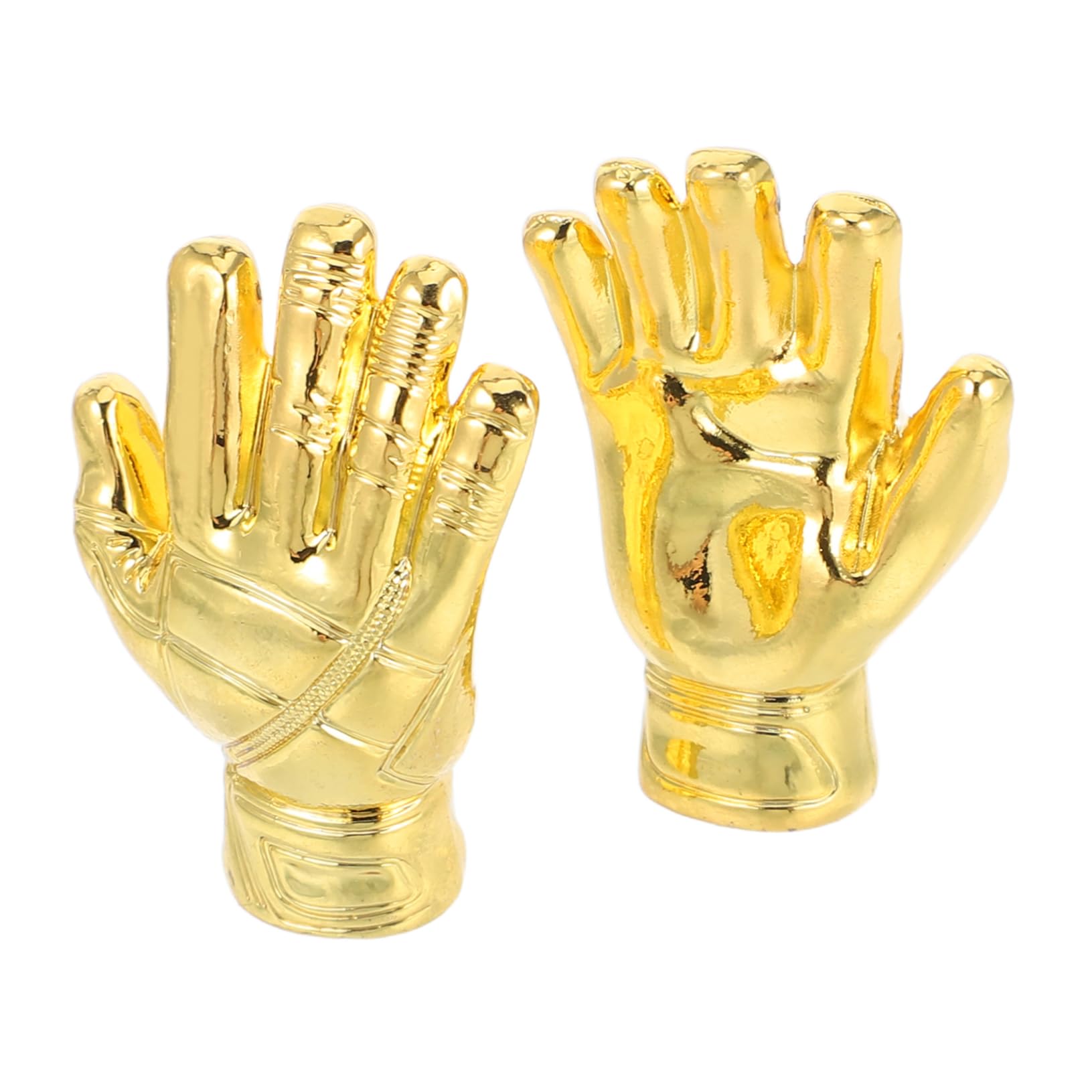 Anneome 2pcs Mini Gold Goalkeeper Trophy Cup Award Statue for Football Fans Souvenir for Sports Competitions Miniature Trophies for Events