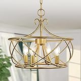 Antique Gold Chandelier,