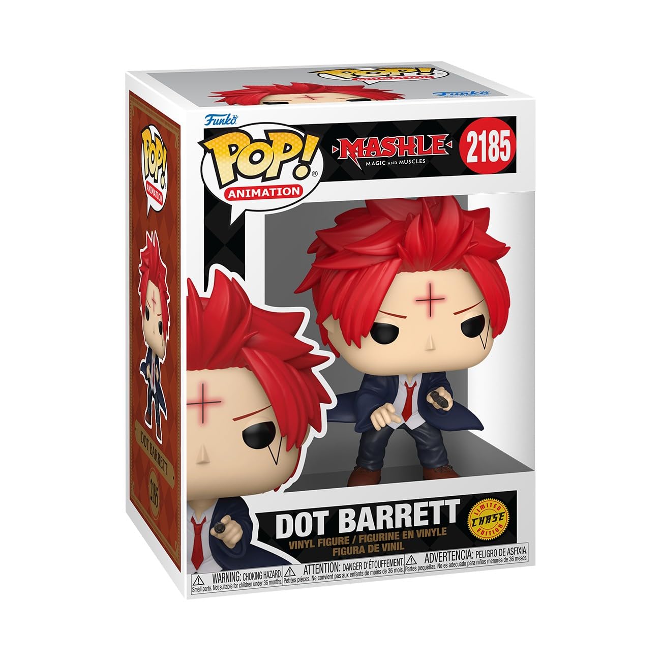 Amazon.com: Funko Pop! Animation: Mashle - Dot Barrett - 1/6 Odds