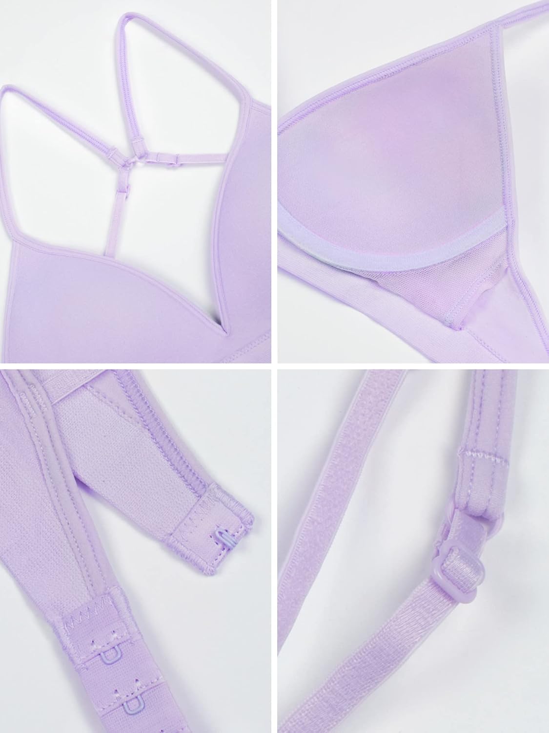 Fruit of The Loom Girls' 2-Pack Seamless Soft Cup Bras – Lightweight & Gentle Support - Image 4