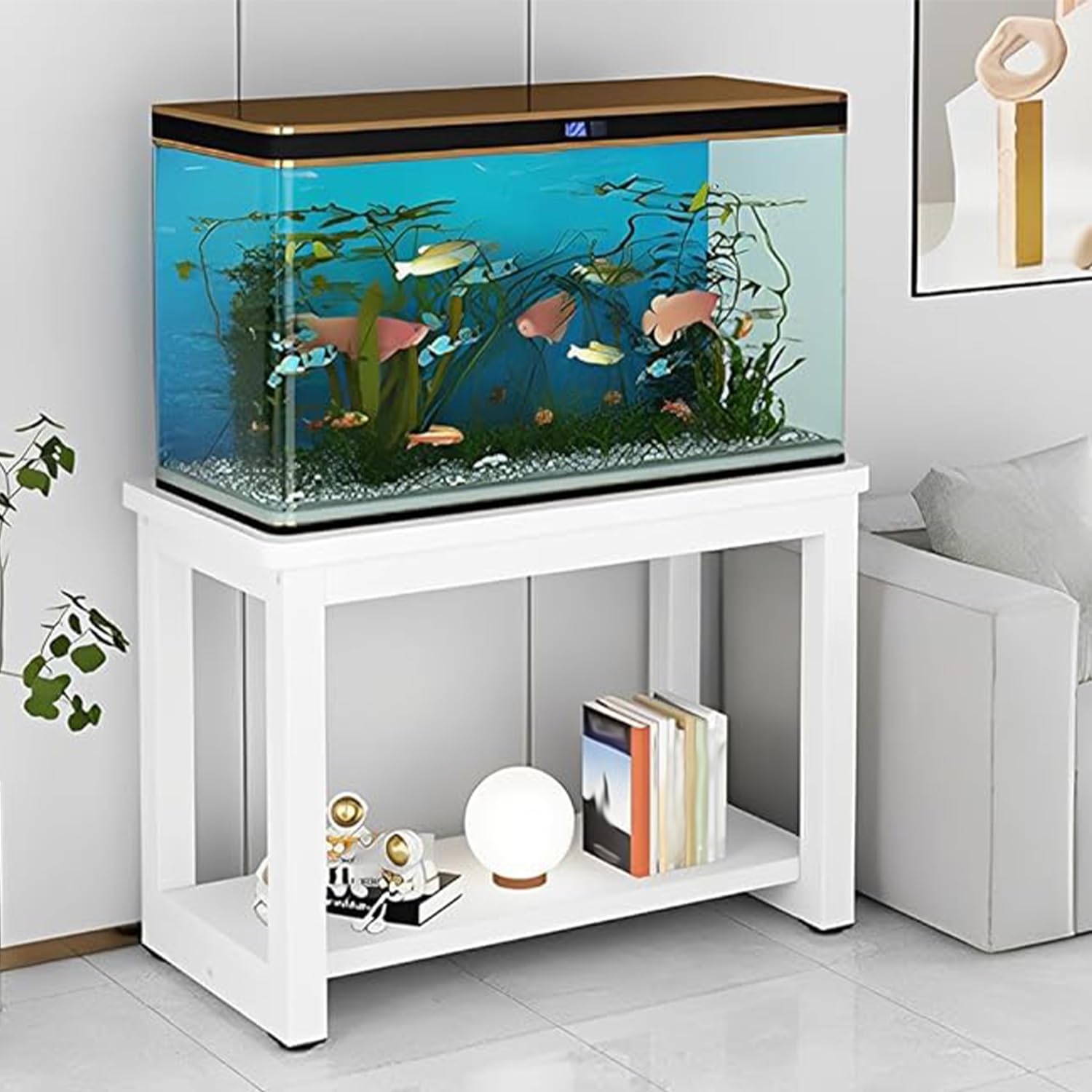 棚付き水槽台 60cm水槽可 幅78cm×奥行35cm×高さ76cm Amazon.co.jp: Bestier 水槽台 コンセント付きアクアラック 幅78