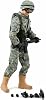 Peterkin World Peacekeeper 12-Inch Action Figure Set - Airborne Infantryman