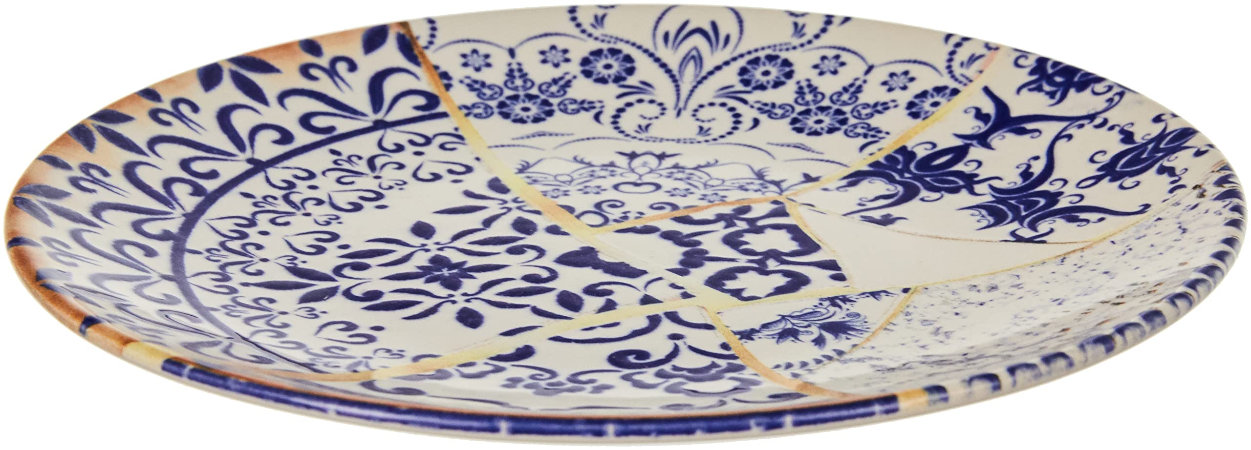 H&H Alyssa Set 12 Piatti Frutta, Stoneware, Cm20