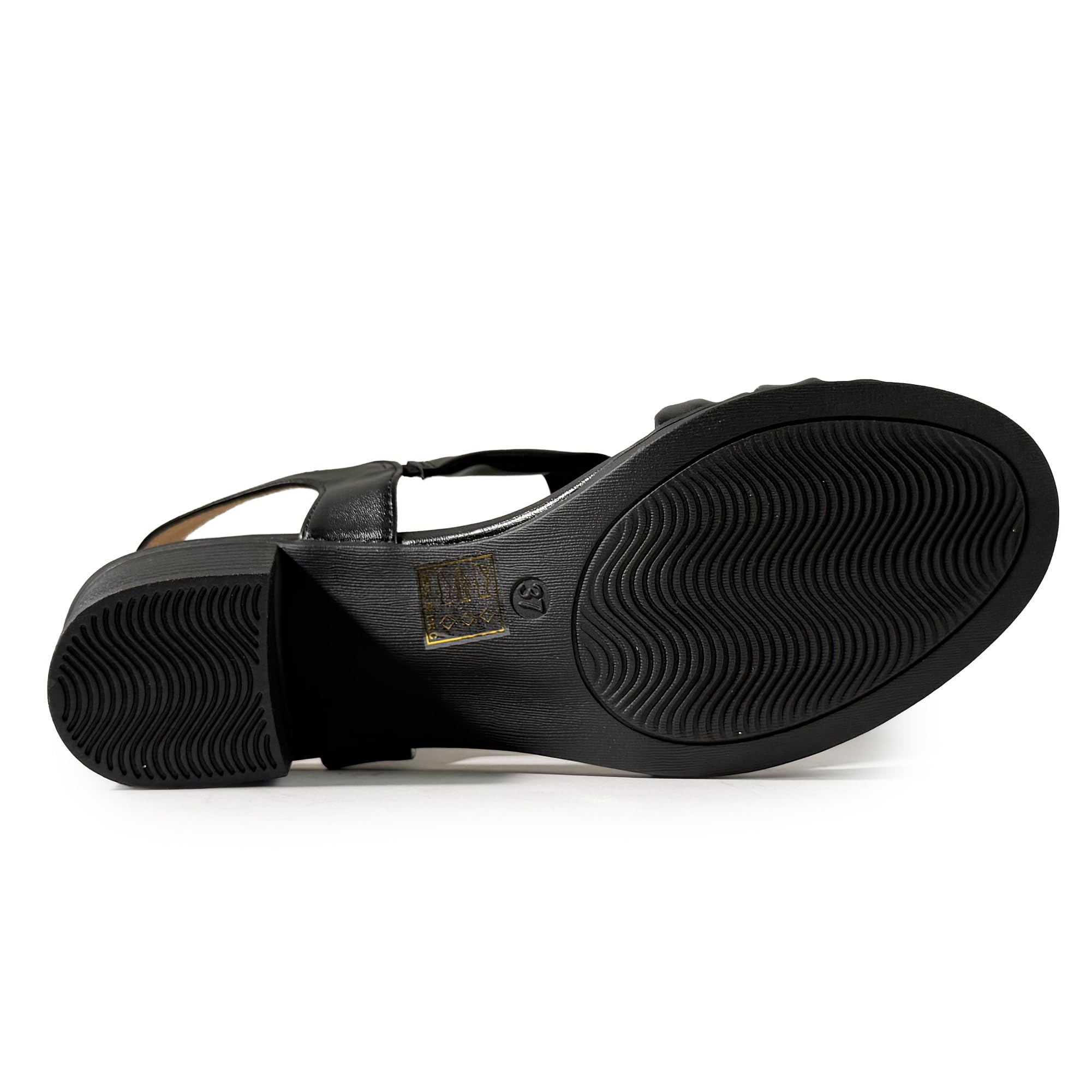 JOMIX Sandales Élégantes Femme À Talon Bloc Sandales Confortables avec Brides Croisées et Bride Arrière Chaussures Été Femme Pour Bureau Mariage Vacances et Sorties