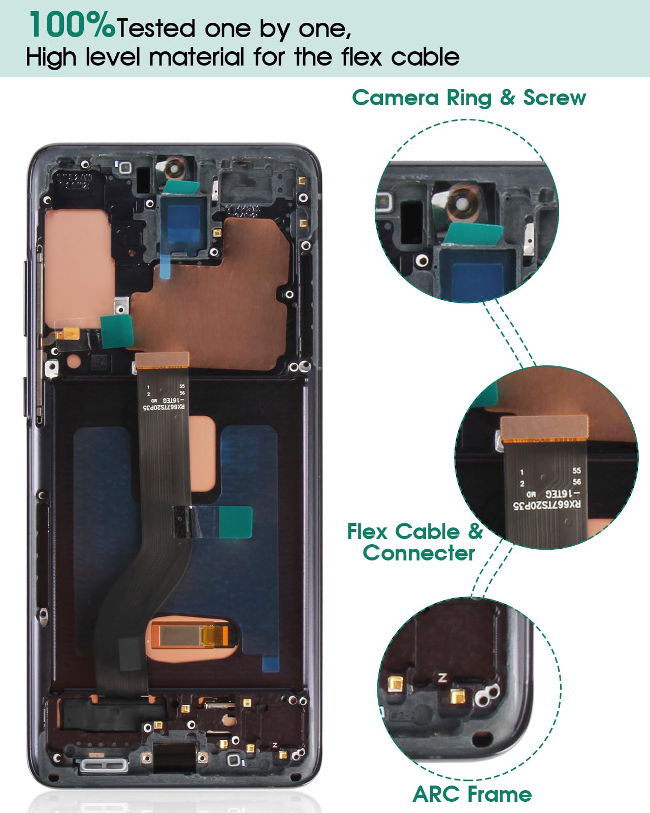 Amazon.com: OLED for Samsung Galaxy S20 Plus 5G LCD Display