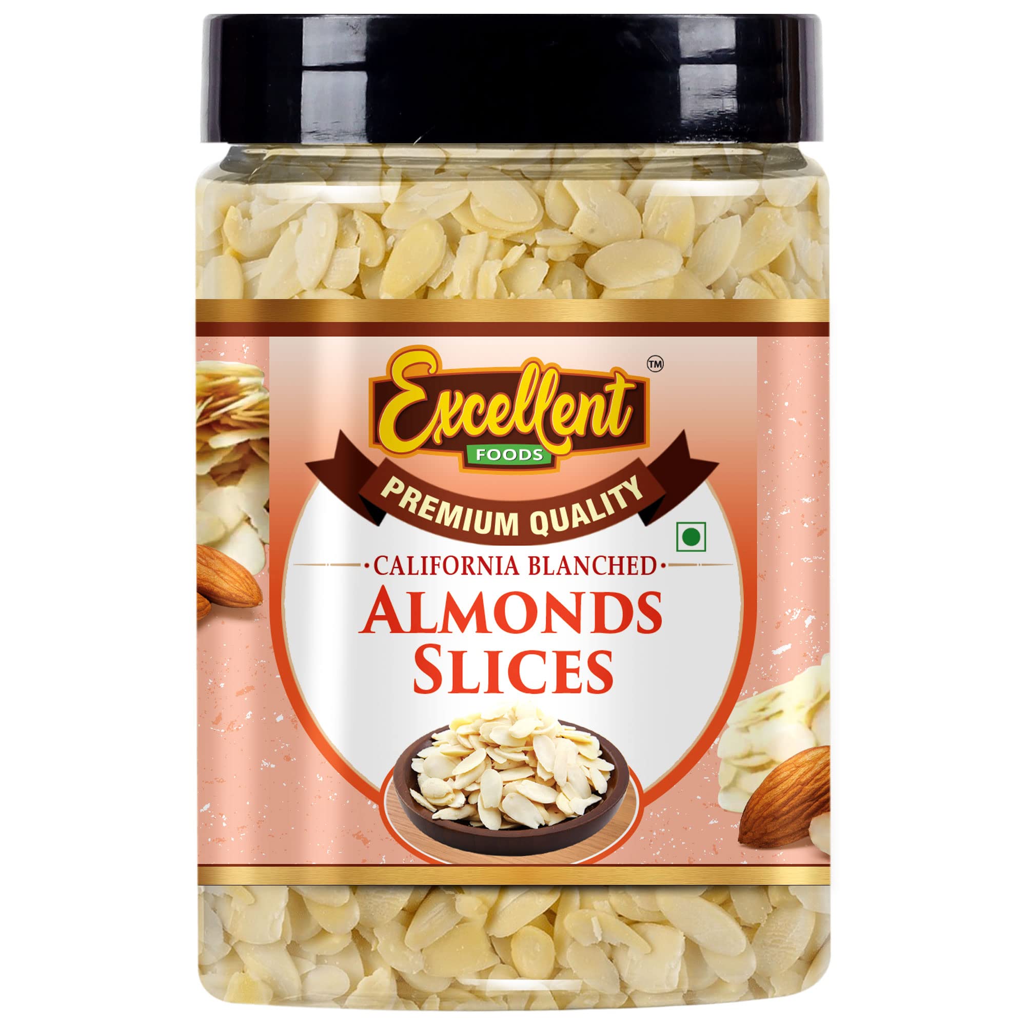 Excellent Foods - California Blanched Whole Almond Slices/Badam Flakes 250G (B0BVRWCNT7) Amazon Price History, Amazon Price Tracker