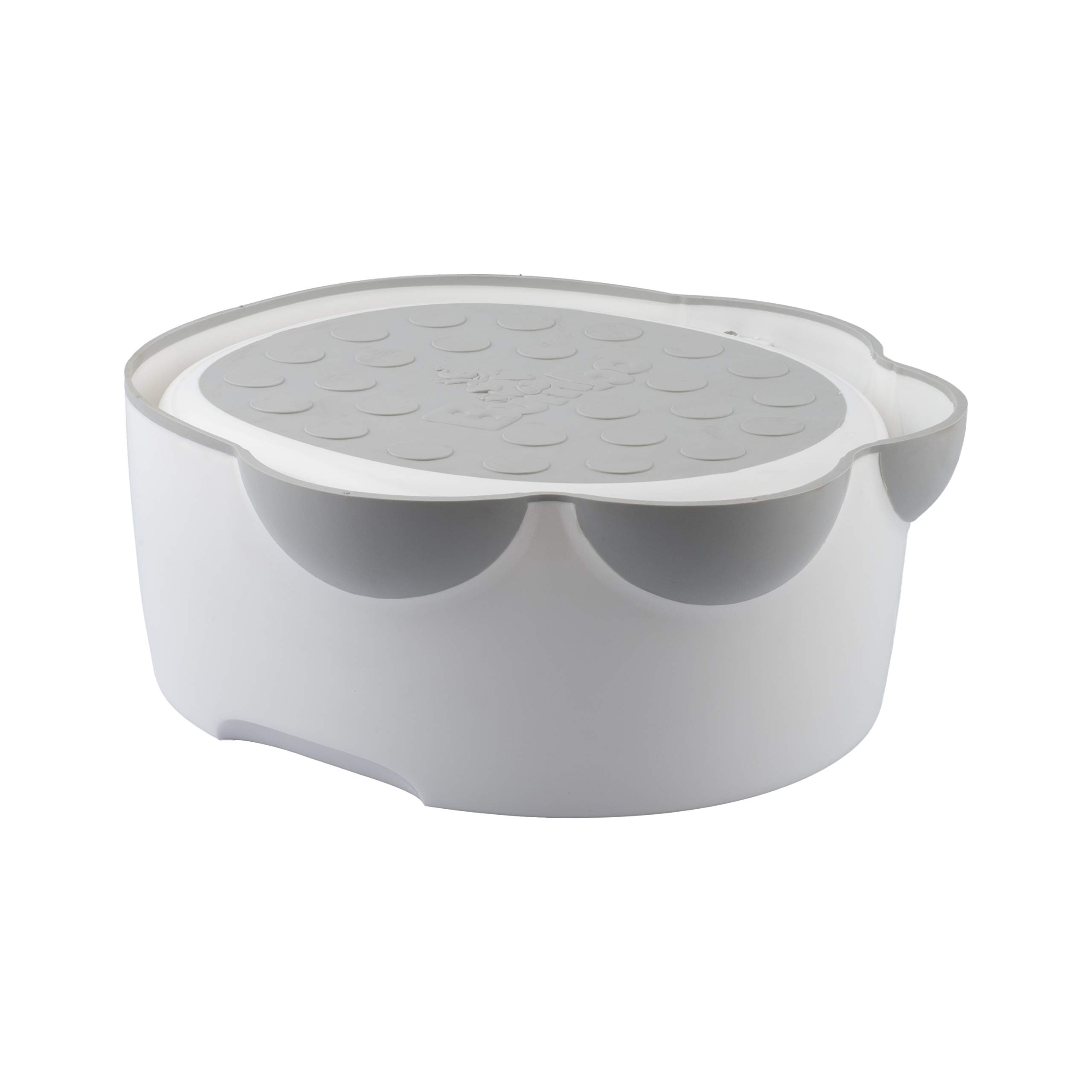 Bumbo - Orinal 3 en 1 multifunción: orinal, reductor de inodoro y plataforma, gris - 1500 g