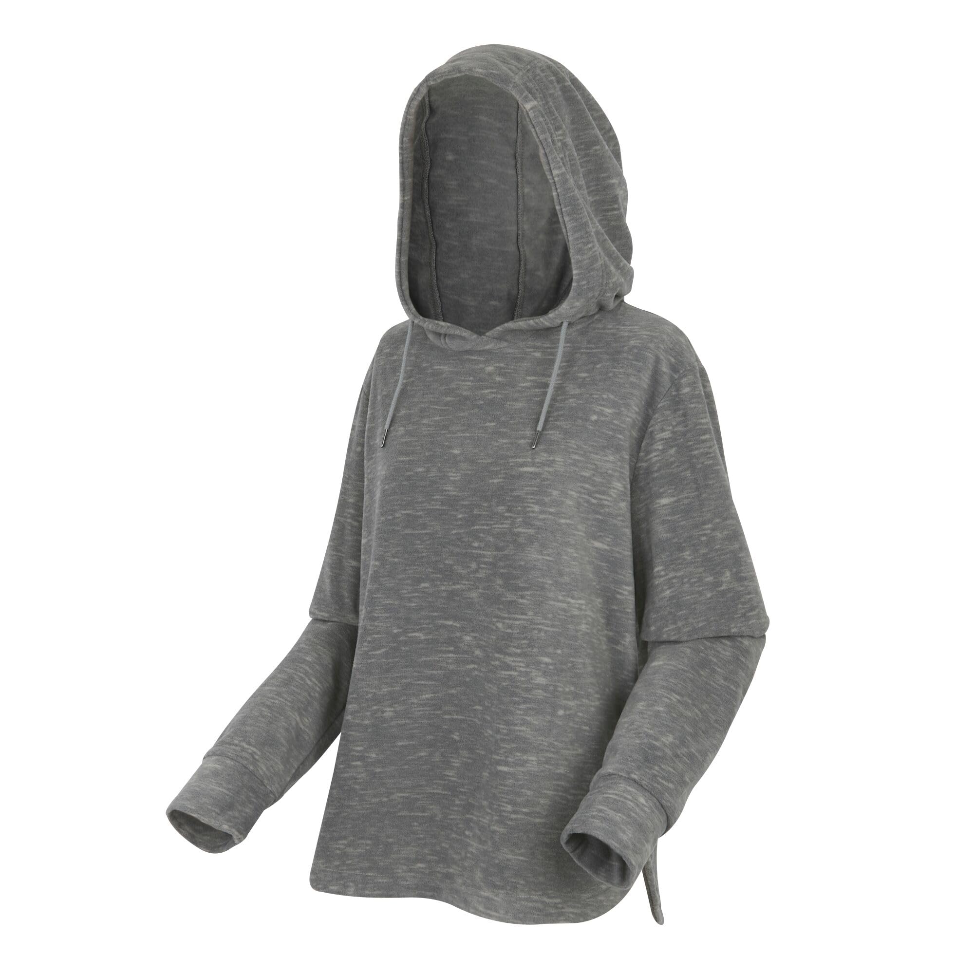 Regatta Women's Mayse Lightweight Insulating Marl Hoodie in Burgundy | Size: 8