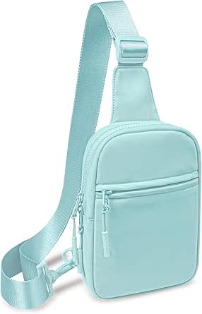 EVANCARY Bolso Bandolera Pequeño Para Mujeres Y Hombres, Bandolera Para