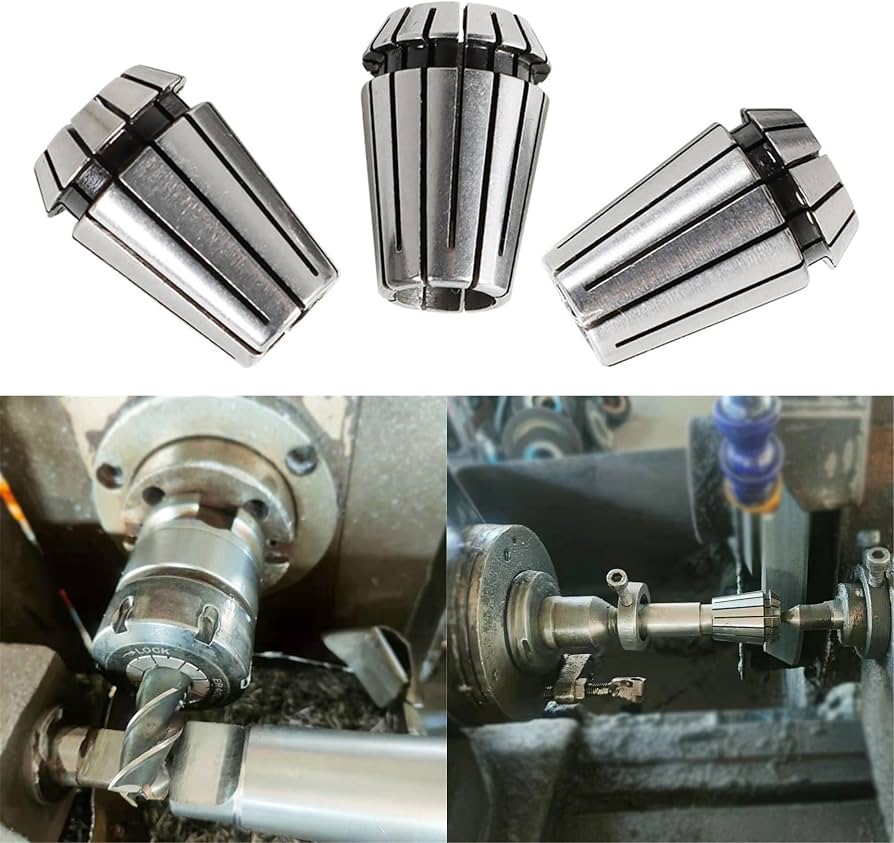 Waltyotur ER32 Spring Collet Set - 14-Piece Carbon Steel Collets For CNC & Lathe Tools - View #4