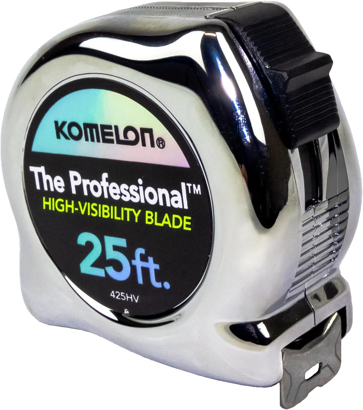 Komelon 435HV High-Visibility Professional Tape Measure, 35-Feet by 1-Inch, Chrome