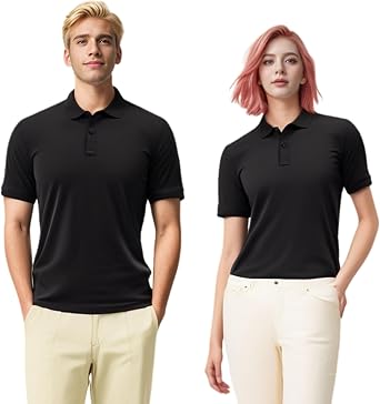 Custom Polo Shirts for Women, Personalized Logo, Image or Text