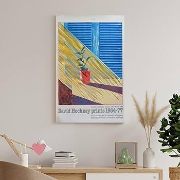 Amazon.co.jp: David Hockneyデイヴィッド・ホックニー ポスター