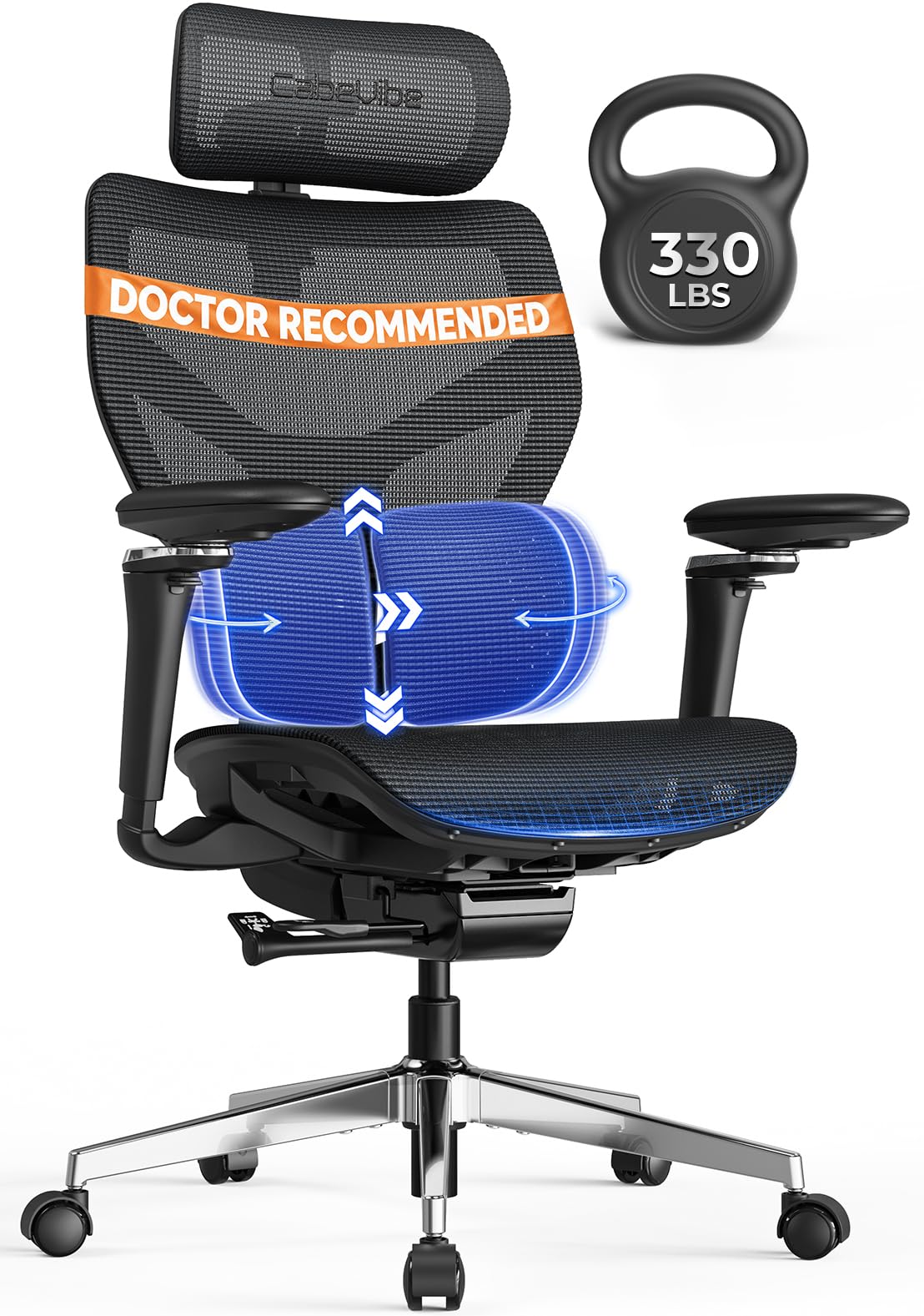 Ergonomic Mesh Office Chair (CabeVibe C3)