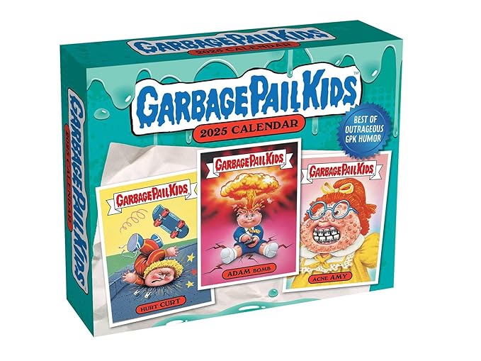 Amazon Garbage Pail Kids 2025 DaytoDay Calendar The Topps Company