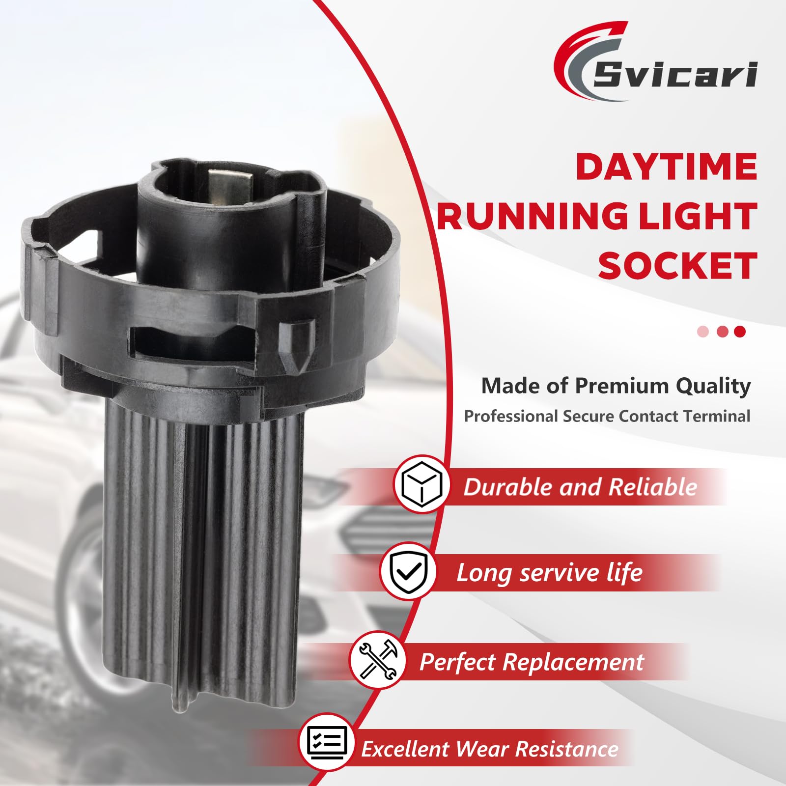 Tagfahrlicht Fassung Für Audi A6 A8 & VW Jetta - Originalteil 4F0941669