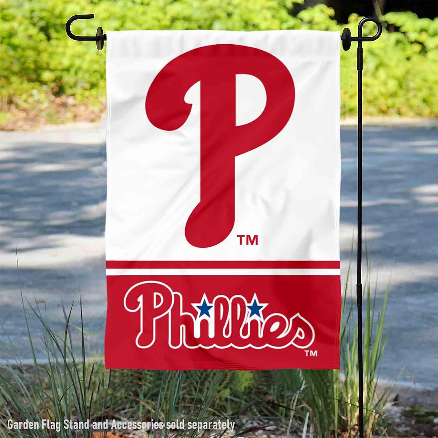 Philadelphia Phillies Double Sided Garden Flag