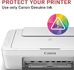 Canon Genuine Ink Cartridges GI-21 Series (Black, Cyan, Magenta & Yellow), Value Pack (4-Count) with PP-301 4" x 6" Photo Paper Plus Glossy II, Printer Ink for PIXMA G4280 / G3290 / G4270 Printers
