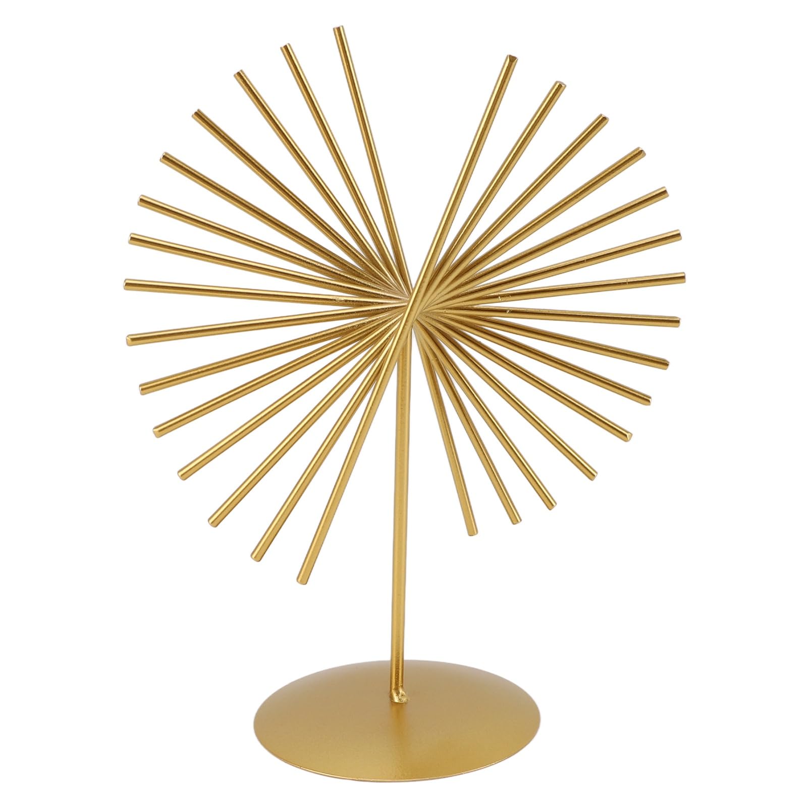 Itonash Adorno Abstracto de Metal, Elegante Escultura Abstracta de Metal Hecha a Mano con Textura Elegante, para Decoración del Hogar