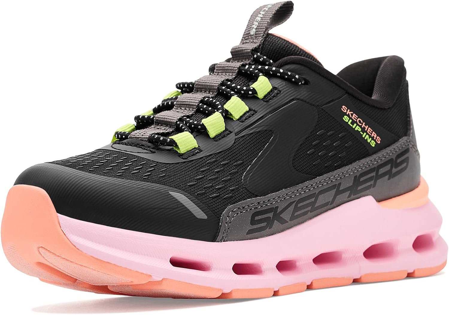 Skechers Girls Hands Free Slip-ins, Glide-Step + - Vista Lane 303654l (Little Kid/Big Kid)