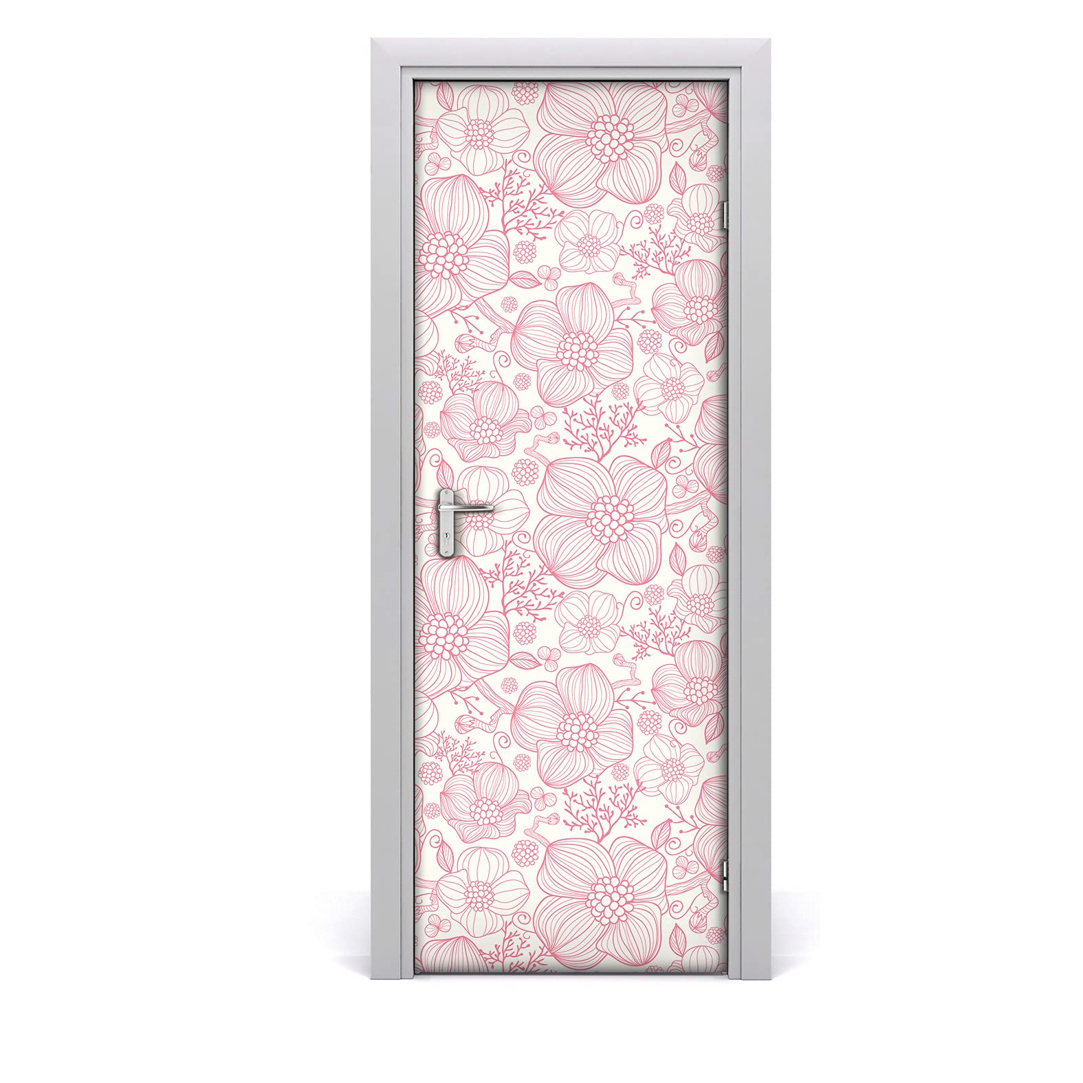 Autocollant de porte imperméable deco papier peint mural auto-adhésif 85x200