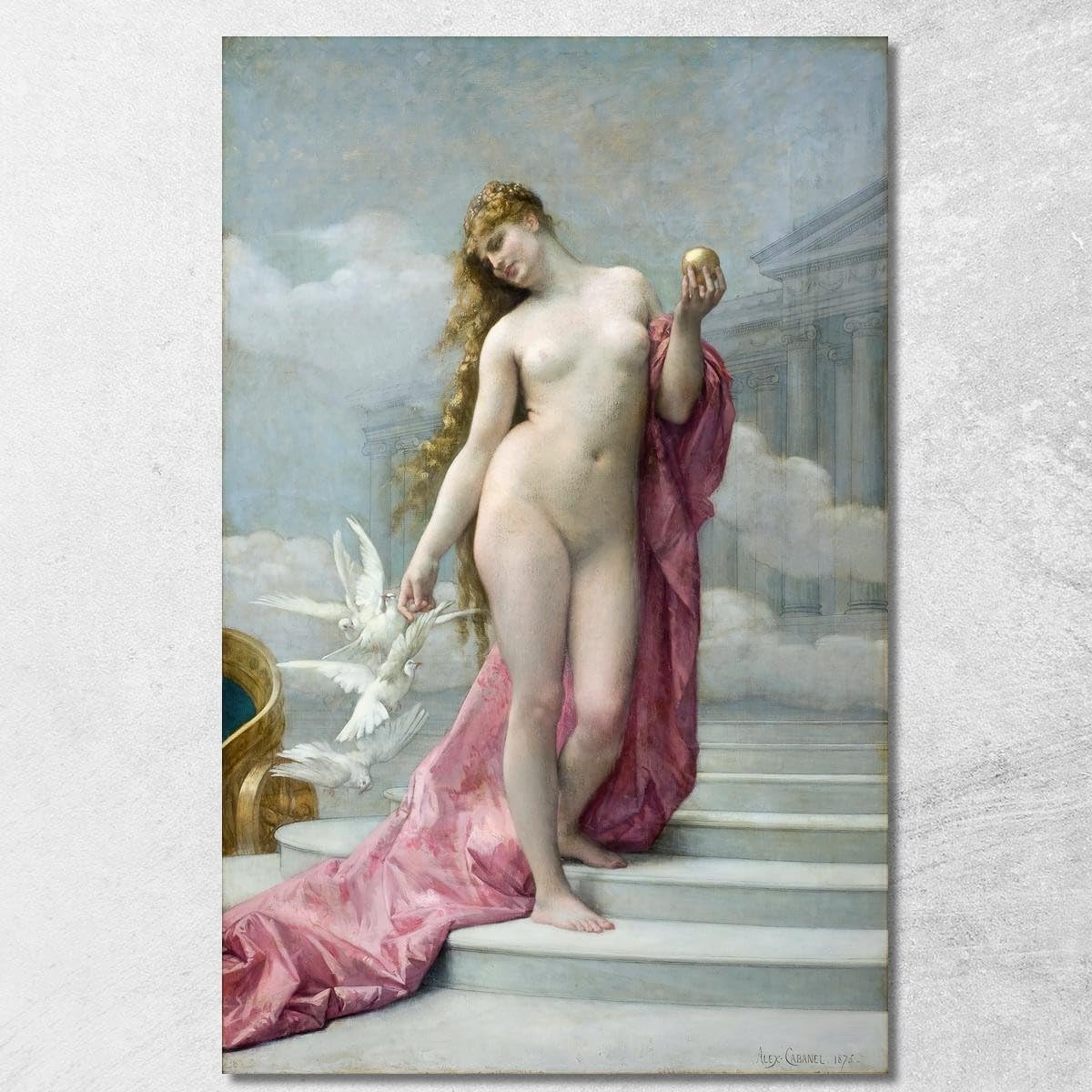Tableau Venere Alexandre Cabanel acb49 impression Fine Art haute qualité