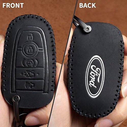 Miniatura 4 de Loyal Guard Funda de repuesto para llave de coche Ford Ecosport Edge Escape Explorer F-150 Raptor F-250 F-350 F-450 F-550 Fusión Mondeo Mustang