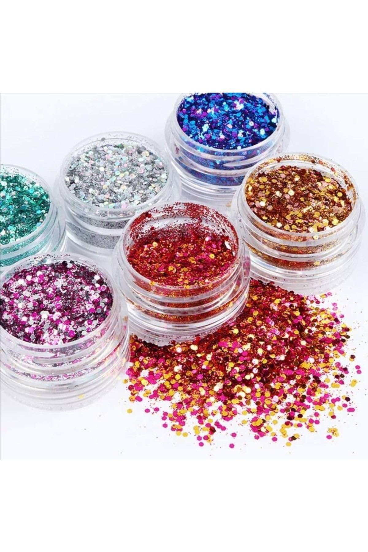 Hb Tasarım Glitter Pigment Pul 5Ml/5Gr, serashinegozfarı309