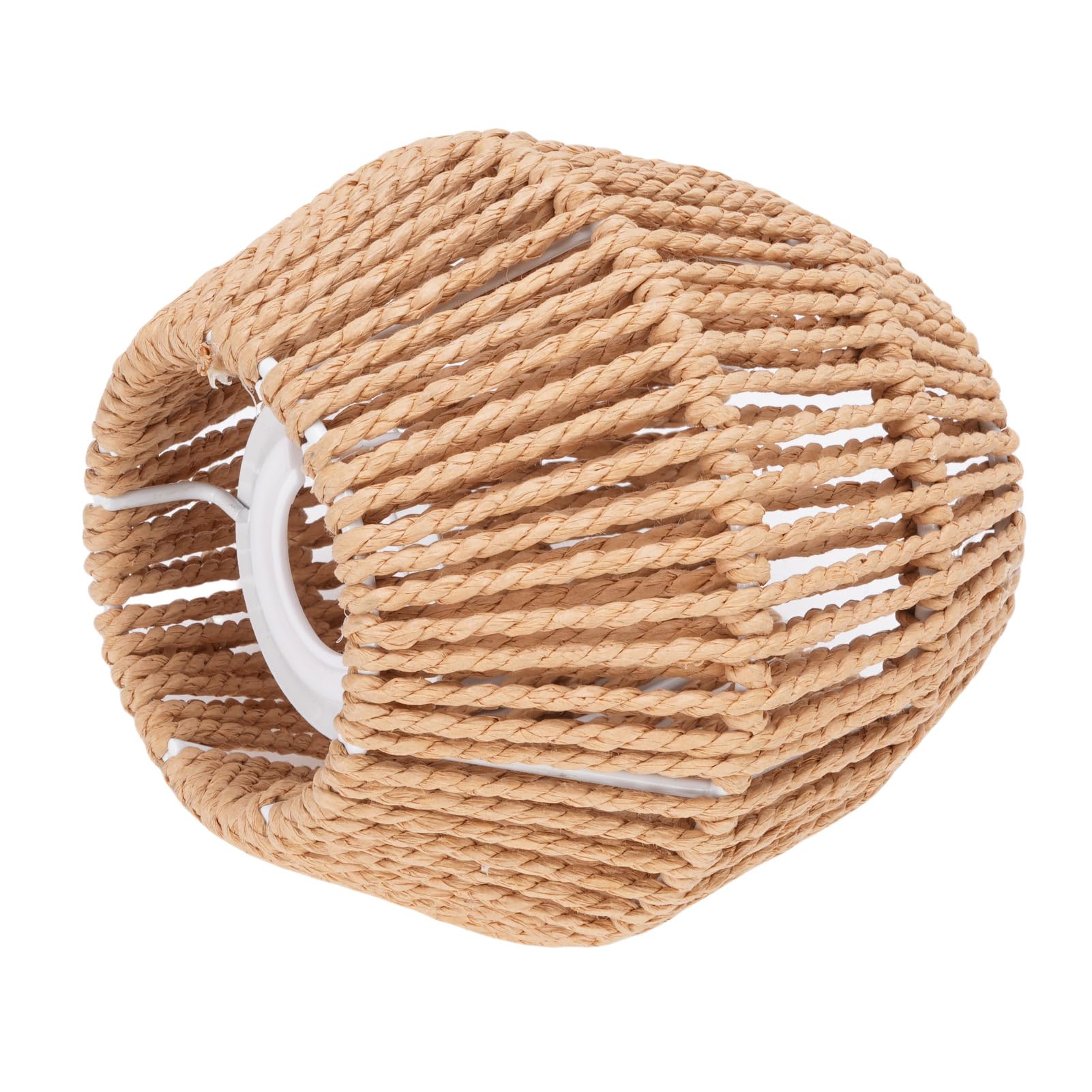 Wakects Paper Rope Lamp Shade, Woven Lampshade Versatile Odorless for Coffee Shop Hotel