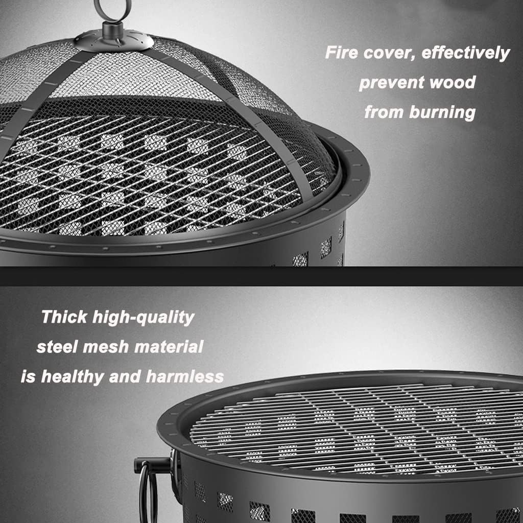 Wood Burning Stoves Camping Wood Burning Stoves Outdoor,Compact Portable Camping Charcoal Grill,Durable Wood Burning Stove For Tent For,for Outadoor Backpacking Hiking Traveling Picnic BBQ Camp
