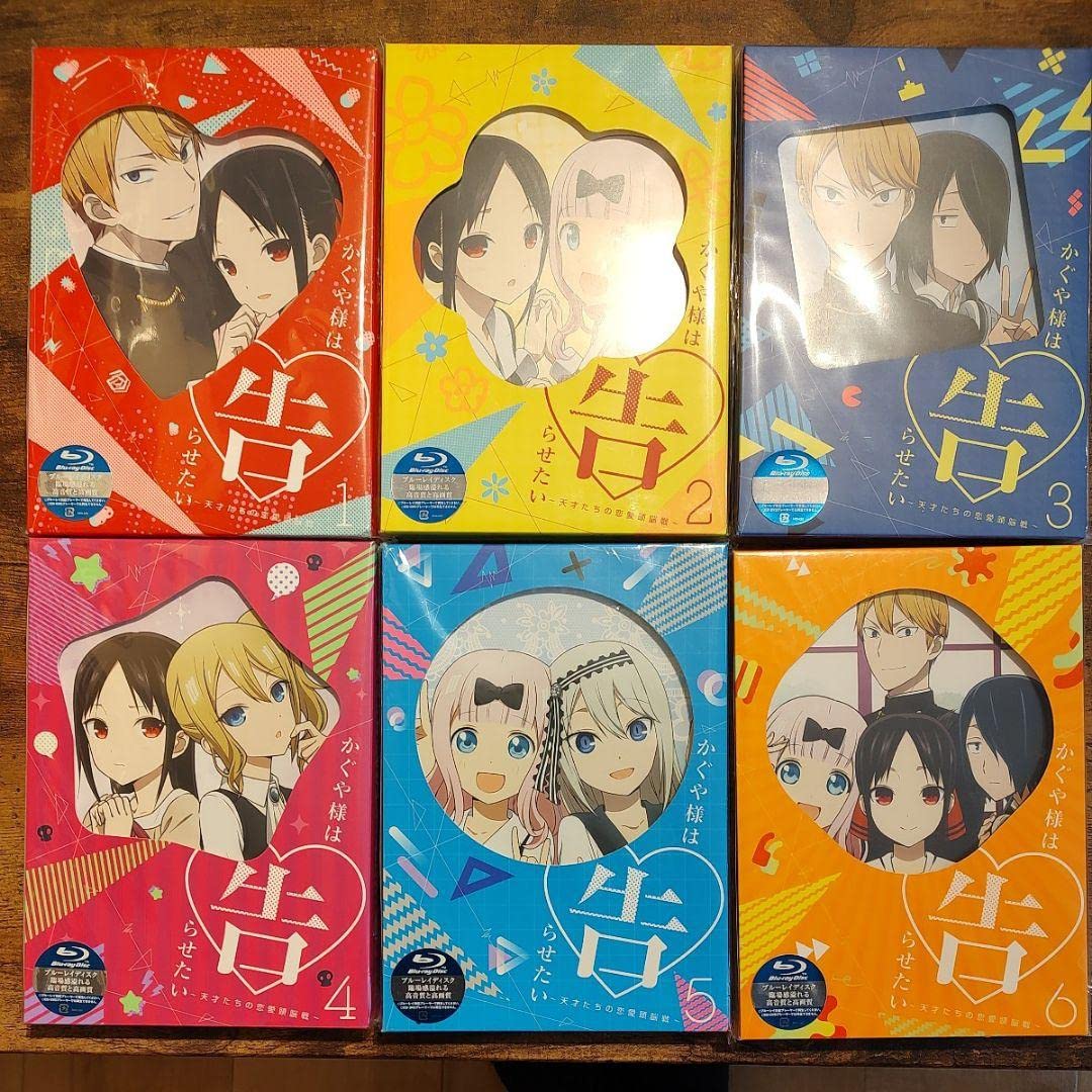 Amazon.co.jp: かぐや様は告らせたい Blu-ray 全巻セット 1~6 完全生産 