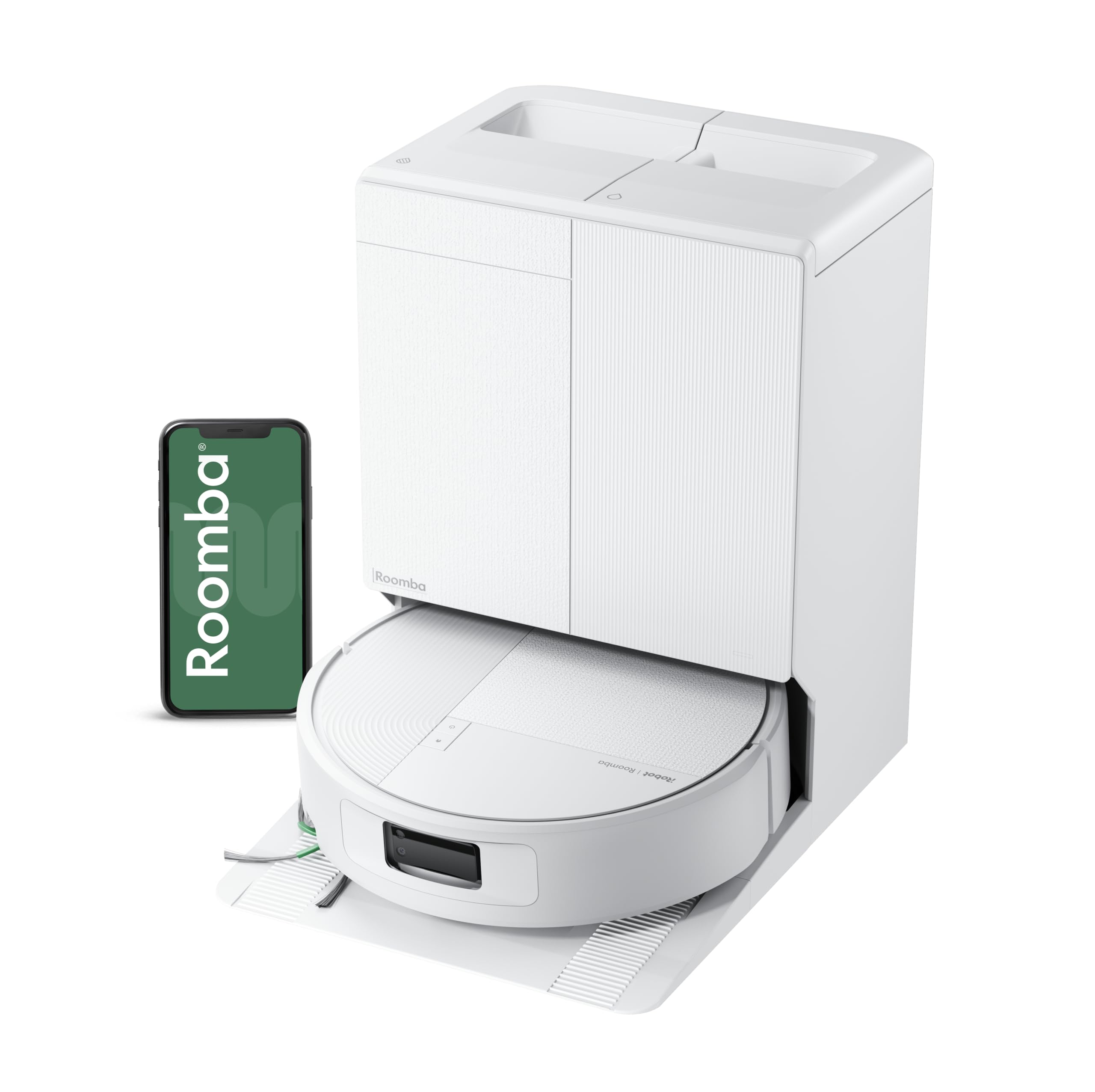 iRobot Roomba 675 Saugroboter, Laser+AI, 30.000 Pa, 80 °C Moppwäsche