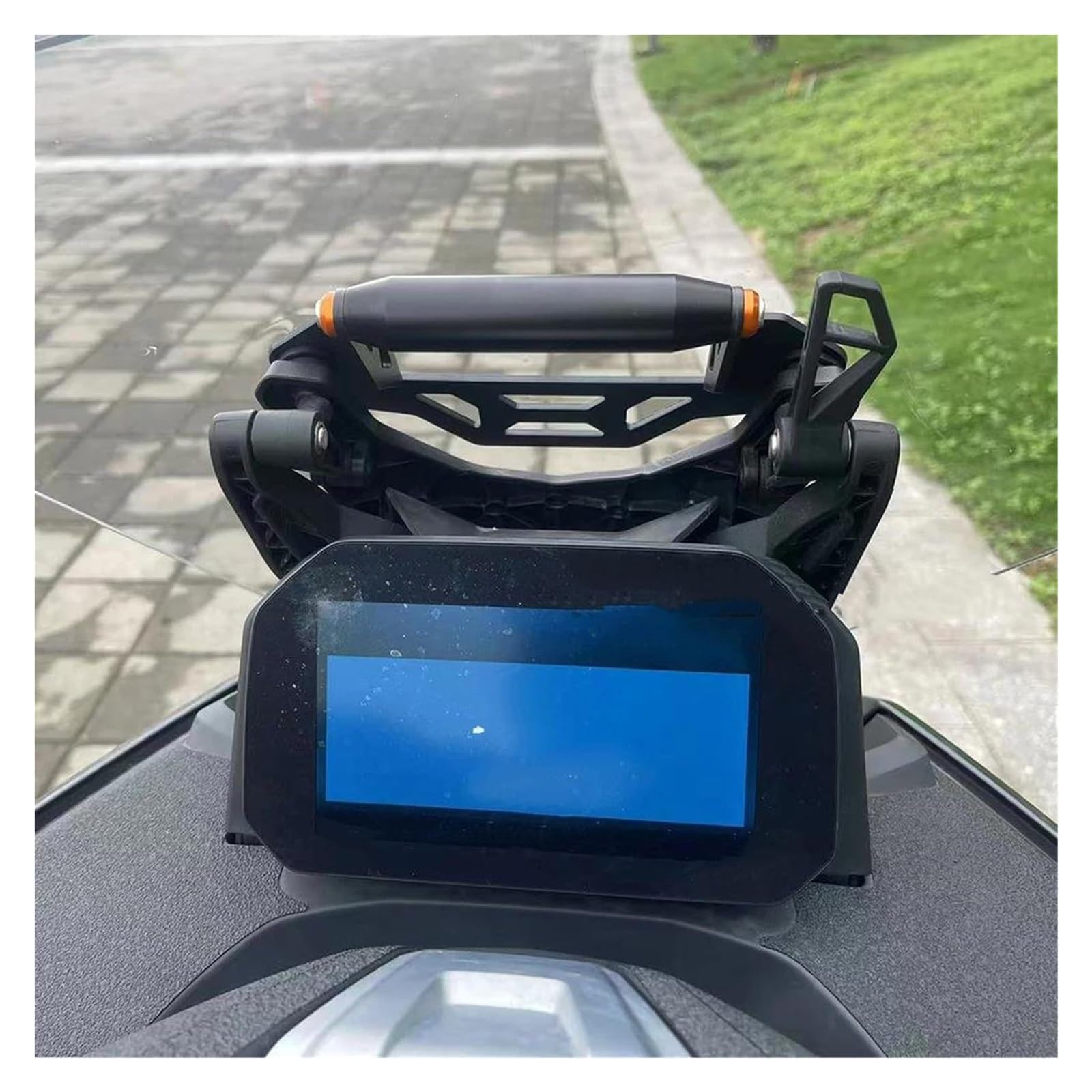 Support de Navigation pour BMW pour C400GT Barre Transversale Extensible Support De Navigation GPS Réglable Téléphone Portable Moto(12MM 2)