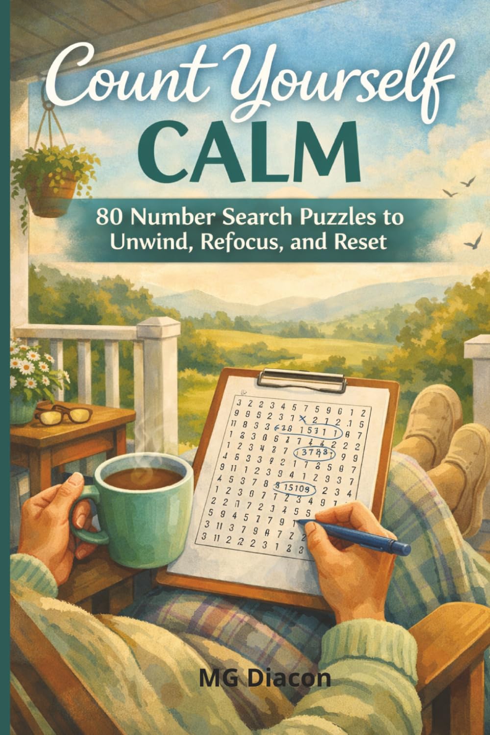 Count Yourself Calm: 80 Number Search Puzzles for Adults to Unwind, Refocus, and Reset (Relax Your Mind)