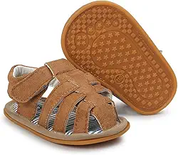 Sandálias de verão para bebês meninos e meninas ao ar livre praia antiderrapante borracha sola macia recém-nascido criança primeira caminhada sapatos