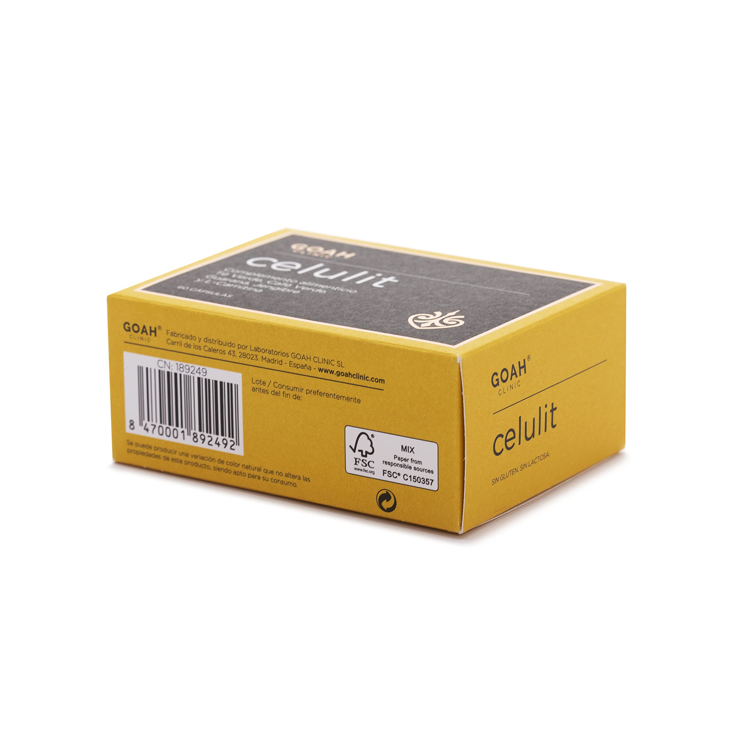 Celulit – Goah Clinic, Cosmética en cápsulas, Nutricosmética para eliminar la celulitis
