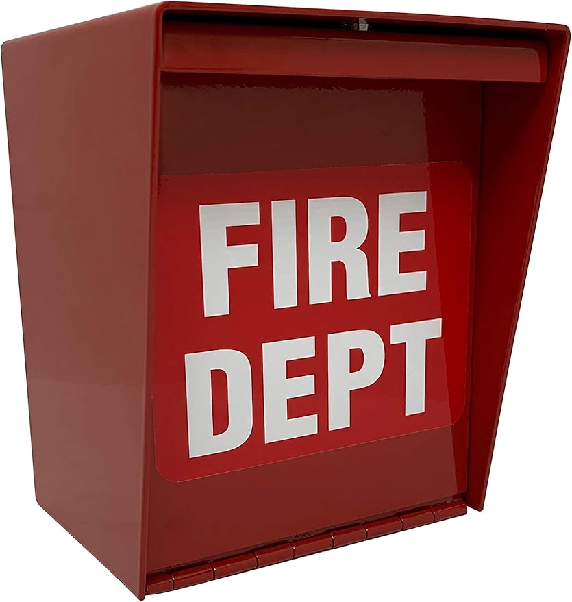 Eagle 2000 Fire Department Lock Box with Pad Lock Hole Home Security