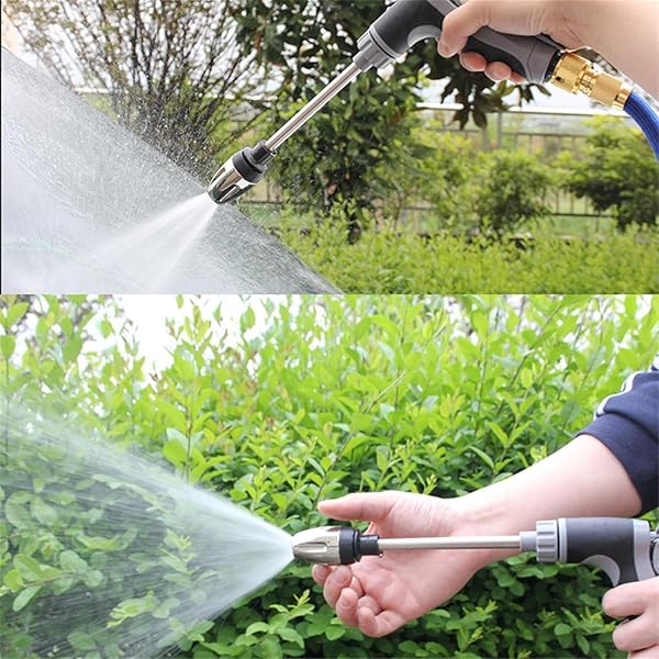 Aquoxis Pressure Washer, Portable Handheld Pressure Washer, Durable Stainless Steel, with 360° Rotating for Three Spray Modes, for Car, Floor, Wall Cleaning - 4